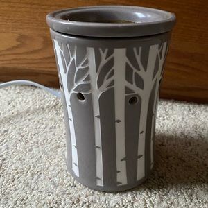 Retired Scentsy wax warmer.